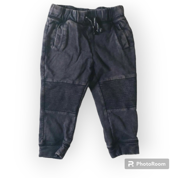 Cat & Jack Navy Joggers Reinforced Knee size 18 months - Picture 1 of 5